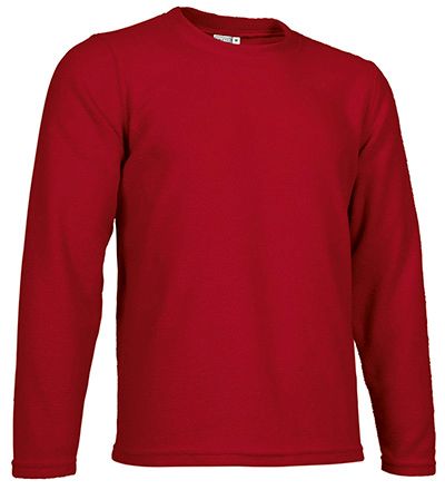 Sudadera Polar Calgary rojo loto