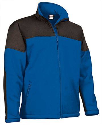 Chaqueta Polar Makalu azul royal-negro