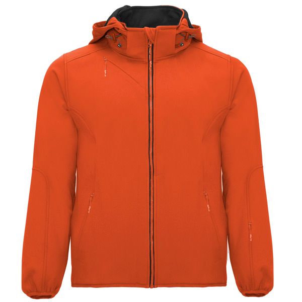 Chaqueta Siberia naranja bermellon