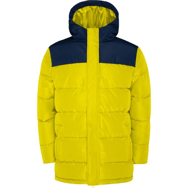 Parka Tallin amarillo/marino