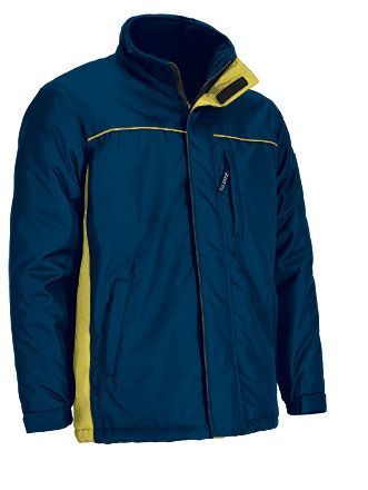 Parka Thunder azul marino orión-amarillo limón
