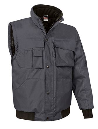 Chaqueta Desmontable Scoot gris carbón-gris carbón