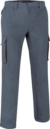 Pantalón Thunder gris cemento-negro
