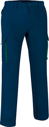 Pantalón Thunder azul marino orion-verde botella