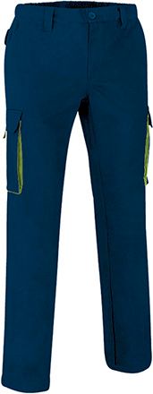 Pantalón Thunder azul marino orión-verde manzana