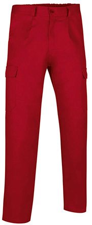 Pantalón Caster rojo loto