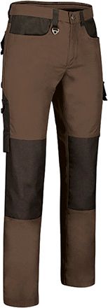 Pantalón Dynamite marrón chocolate-negro