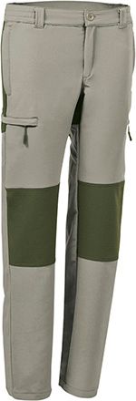 Pantalón Dator beige arena-verde militar