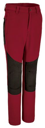 Pantalón Meridium rojo loto-negro