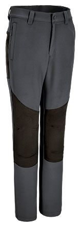Pantalón Meridium gris carbón-negro
