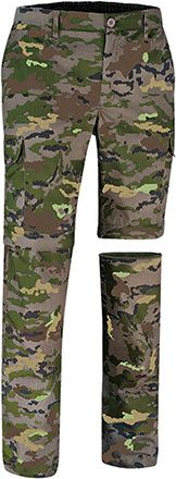 Pantalón Birdman pixelado boscoso