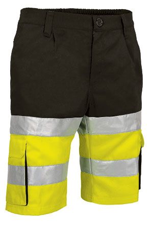 Bermuda Brandon amarillo flúor-negro