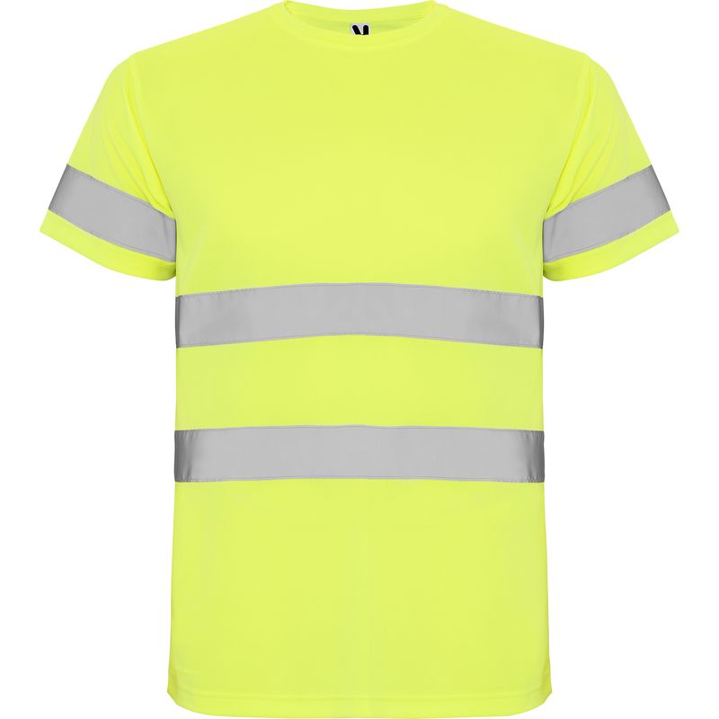 Camiseta Delta amarillo fluor