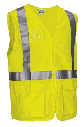 Chaleco Bridge amarillo flúor