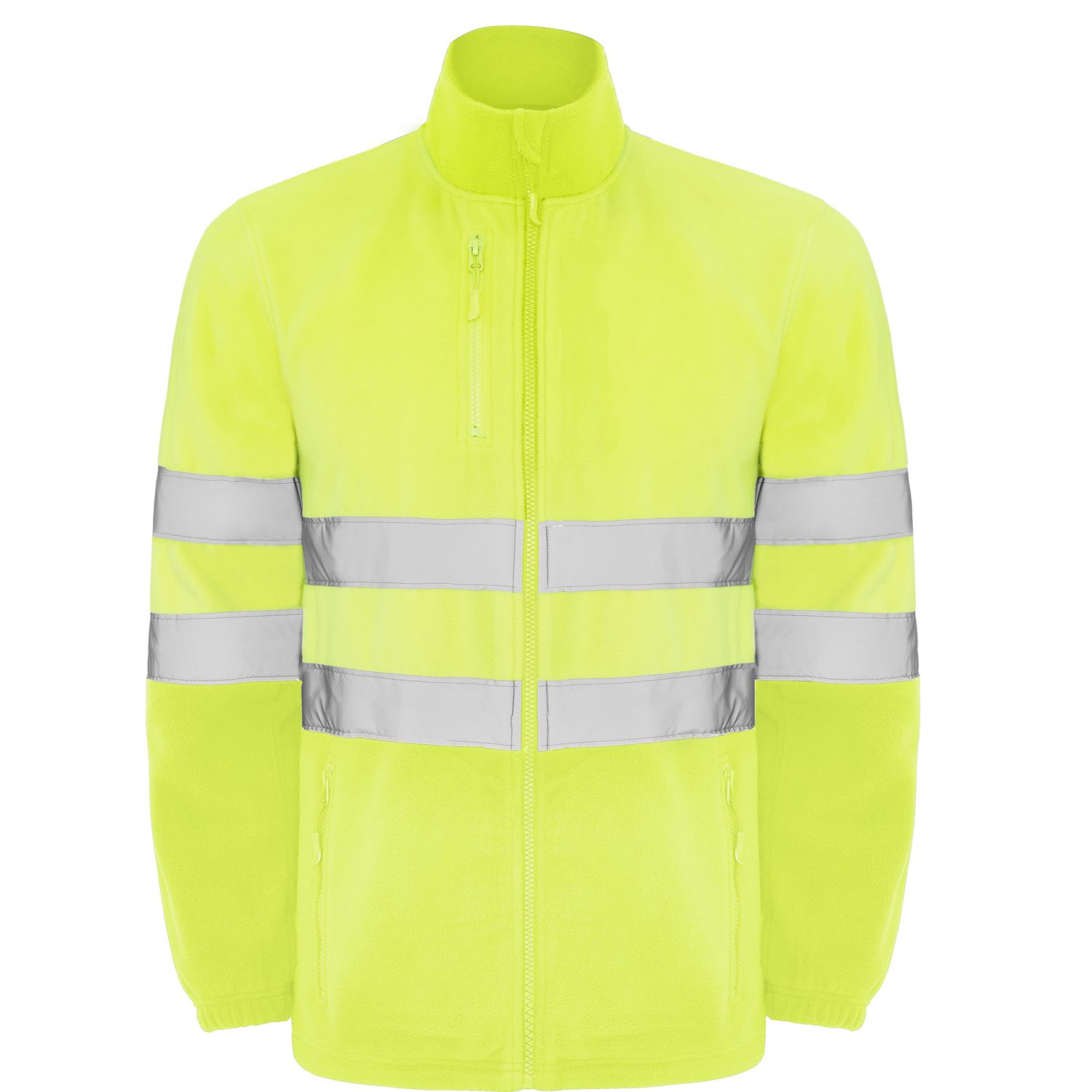 Chaqueta polar Altair amarillo fluor
