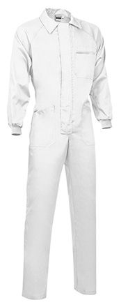 Buzo de trabajo Kevin blanco