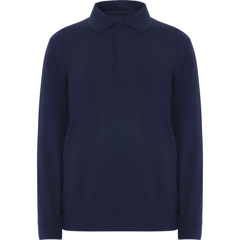 Polo manga larga ignífugo Santana marino