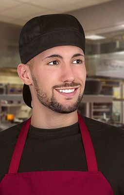 Gorra bandana de cocina Wok