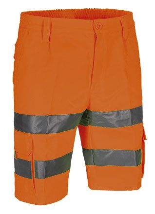 Bermuda Kobuk naranja flúor