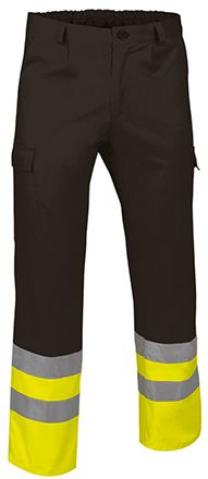 Pantalón Train amarillo flúor-negro