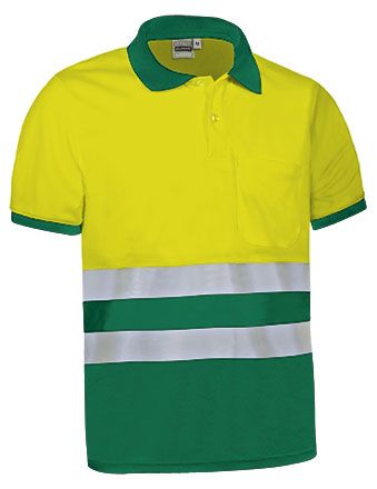 Polo Delaware amarillo flúor-verde kelly