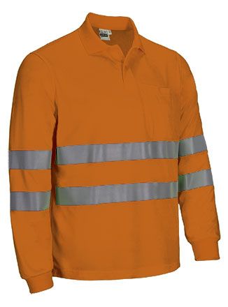 Polo Buckland naranja flúor