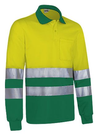 Polo Snake amarillo fluor-verde kelly