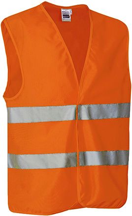 Chaleco Moonlight naranja flúor