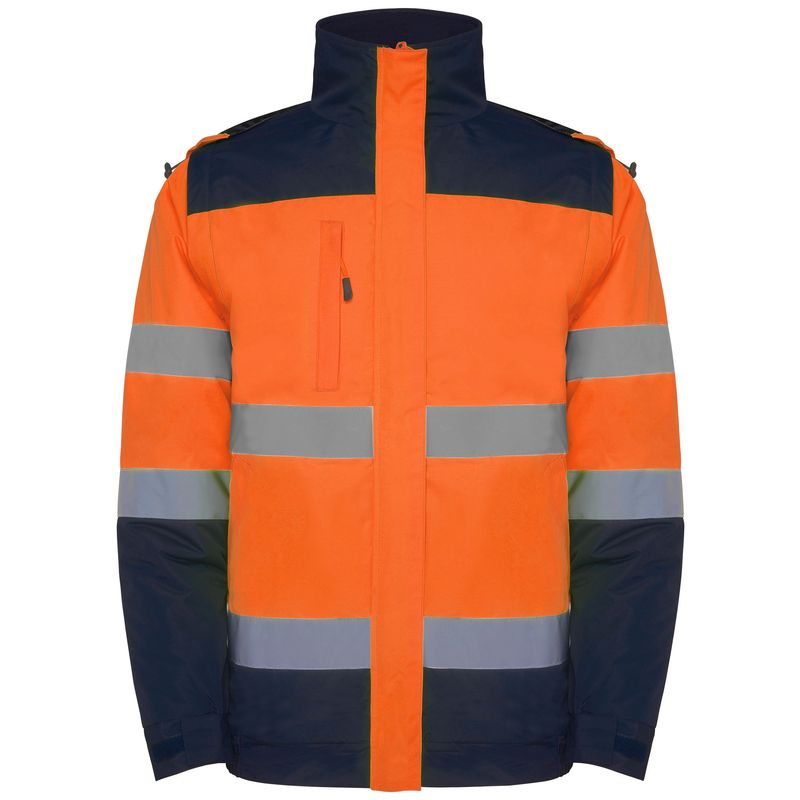 Chaqueta Epsylon marino/naranja fluor