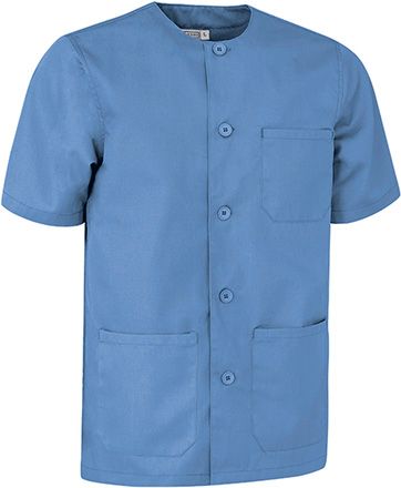 Chaqueta blusón Helsinki azul delfín