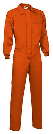 Buzo de trabajo Kevin naranja fiesta