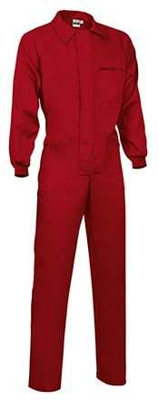 Buzo de trabajo Kevin rojo loto