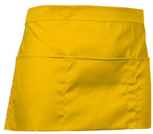 Delantal sin peto Coffee amarillo girasol