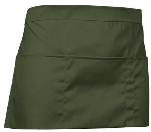 Delantal sin peto Coffee verde militar