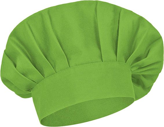 Gorro de cocina Coulant verde manzana