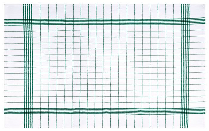 Paño de cocina Kitchen blanco-verde kelly