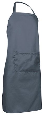 Delantal Oven gris cemento