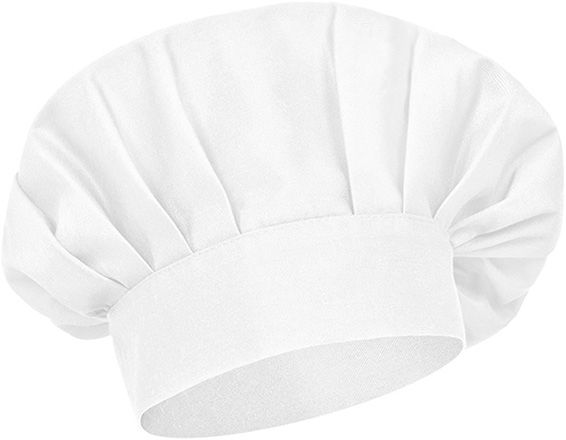 Gorro de cocina Coulant blanco