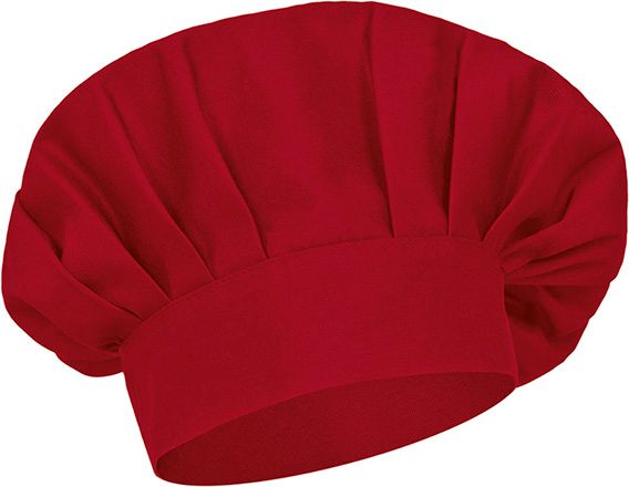 Gorro de cocina Coulant rojo loto