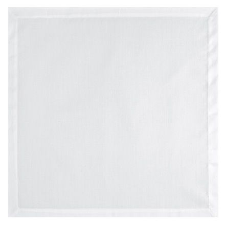 Servilleta de tela Menu blanco