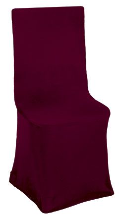 Funda de silla Throne granate caoba