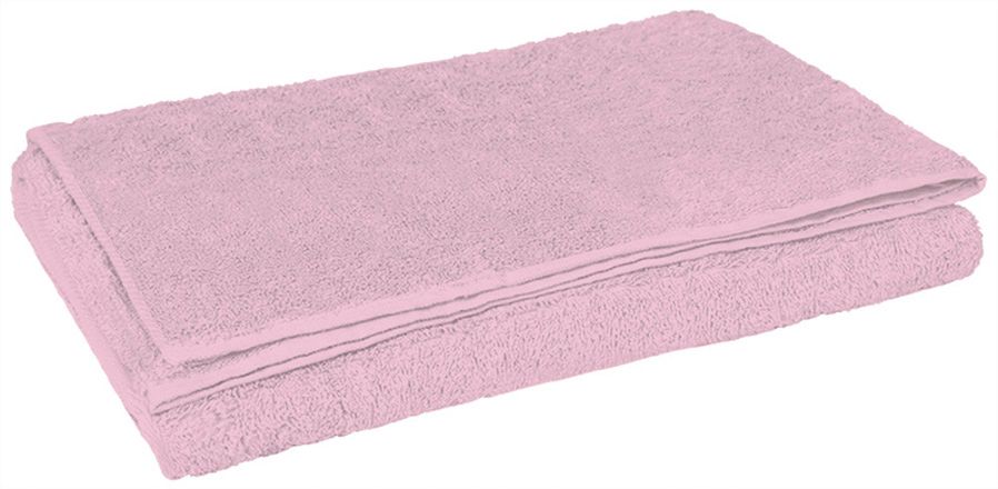 Toalla de ducha Bora rosa pastel