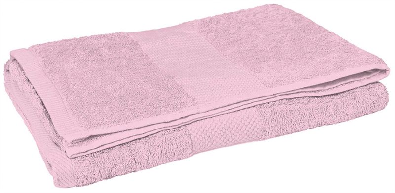 Toalla de ducha Sponge rosa pastel