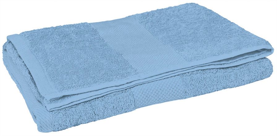 Toalla de ducha Sponge azul celeste