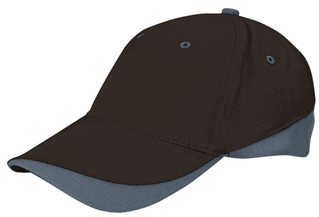 Gorra Tuxton negro-gris cemento