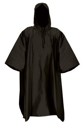 Capa lluvia Ferrol negro