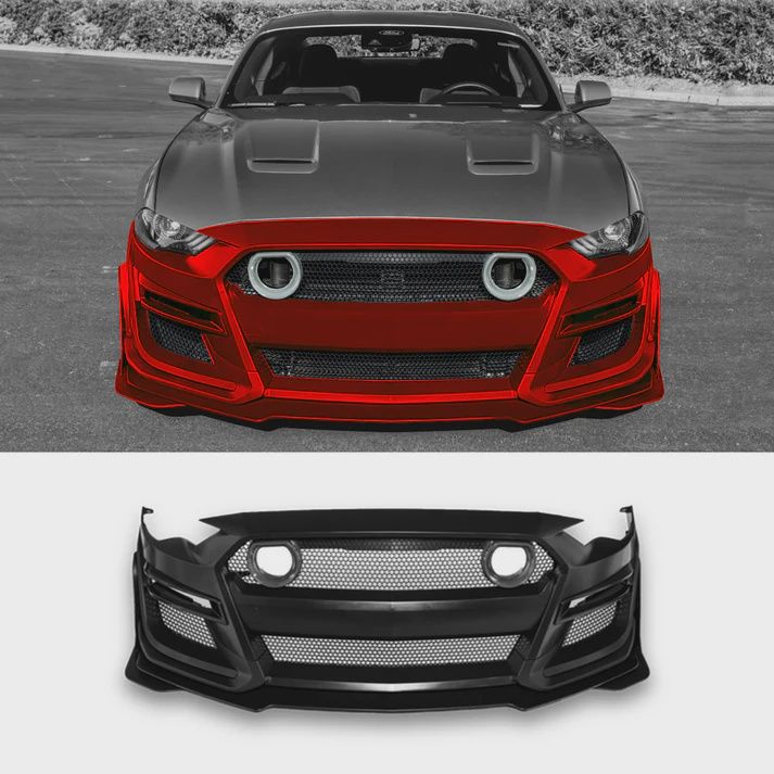 18 Mustang Front Bumper Accessories