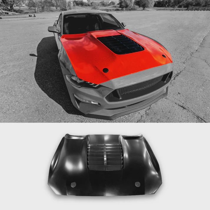 18 Mustang 1 Scoop Hood Kit