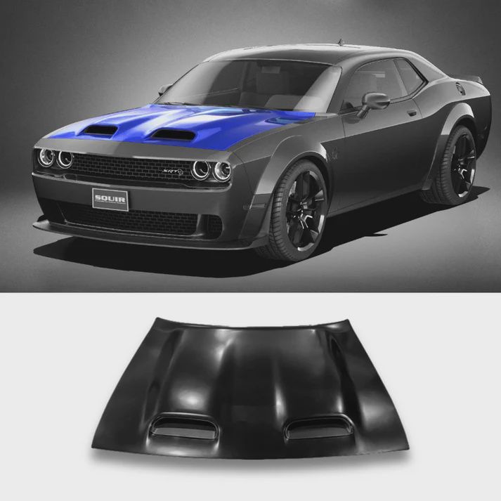 15-23 Dodge Challenger redeye 2 Scoop Hood Kit