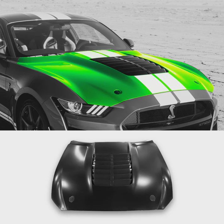 15-17 Ford Mustang 1 Scoop Hood Kit